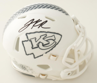 Jalen Royals Signed Chiefs Salute To Service Alternate Speed Mini Helmet (JSA) at PristineAuction.com