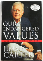 Jimmy Carter Signed "Our Endangered Values: America's Moral Crisis" Hardcover Book (PSA) at PristineAuction.com