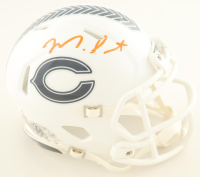 Montez Sweat Signed Bears Salute To Service Alternate Speed Mini Helmet (JSA) at PristineAuction.com