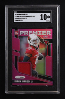 Marvin Harrison Jr. 2024 Panini Prizm Premier Jerseys Pink #7 RC (SGC 10) at PristineAuction.com