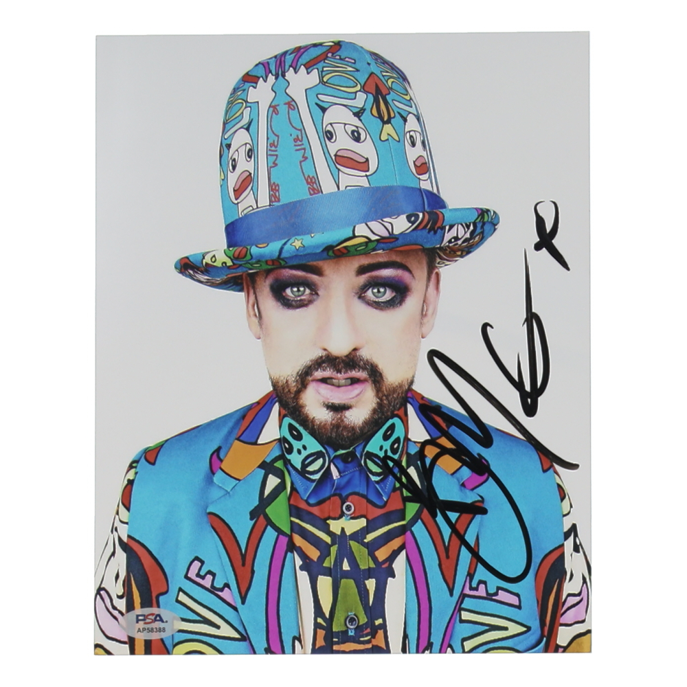 Boy George Signed 8x10 Photo (PSA) | Pristine Auction