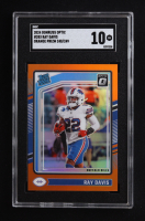 Ray Davis 2024 Donruss Optic Orange #283 RR RC #240/249 (SGC 10) at PristineAuction.com