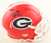 Javon Bullard Signed Georgia Bulls Speed Mini Helmet (JSA) at PristineAuction.com