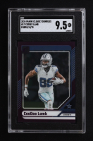CeeDee Lamb 2024 Clearly Donruss Purple #17 #8/75 (SGC 9.5) at PristineAuction.com