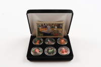 Wizard of Oz 24K Gold Clad 6-Coin Kansas U.S. Statehood Quarters Set with Display Box at PristineAuction.com