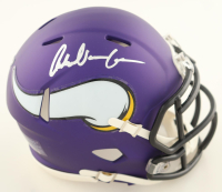 Andrew Van Ginkel Signed Vikings Mini Speed Helmet (JSA) at PristineAuction.com