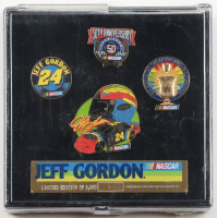 Jeff Gordon NASCAR 50th Anniversary LE Pin Set at PristineAuction.com