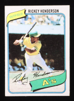Rickey Henderson 1980 Topps #482 RC at PristineAuction.com