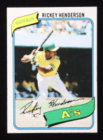 Rickey Henderson 1980 Topps #482 RC at PristineAuction.com