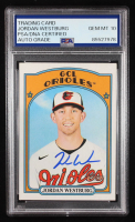 Jordan Westburg Signed 2021 Topps Heritage Minors #58 RC (PSA | Auto 10) at PristineAuction.com