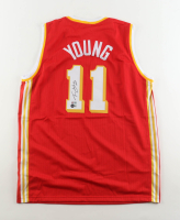 Trae Young Signed Jersey (Beckett & Young) at PristineAuction.com