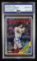 Oswaldo Cabrera Signed 2023 Topps '88 Topps Silver Pack Chrome #T88C61 RC (PSA | Auto 10) at PristineAuction.com