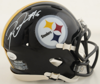 Patrick Queen Signed Steelers Speed Mini Helmet (JSA) at PristineAuction.com