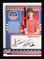Konnor Griffin 2023 USA Baseball Stars and Stripes National Team Development Program Signatures Materials #30 RC at PristineAuction.com