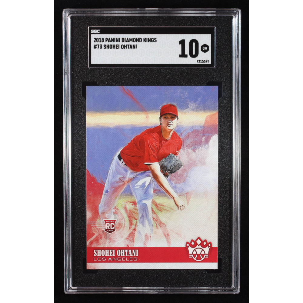 Shohei Ohtani 2018 Diamond Kings #73 RC (SGC 10) at PristineAuction.com