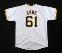 Oneil Cruz Signed Jersey Inscribed "Go Bucs" (Cruz) at PristineAuction.com