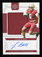 Jaheim Bell 2024 Panini National Treasures Collegiate JSY AU #67 #06/99 RC at PristineAuction.com