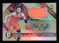 Cade Cunningham 2021-22 Panini Chronicles Draft Picks Gold Standard Rookie Jersey Autograph #1 #38/99 RC at PristineAuction.com