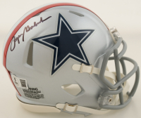 Roger Staubach Signed Cowboys Mini Speed Helmet (Beckett) at PristineAuction.com