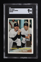 Mickey Mantle / Yogi Berra 1997 Topps / Reprint #23 (SGC 9) at PristineAuction.com