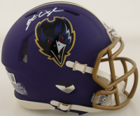 Jonathan Ogden Signed Ravens Speed Mini Helmet (Beckett) at PristineAuction.com