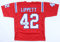 Ronnie Lippett Signed Jersey (JSA) at PristineAuction.com