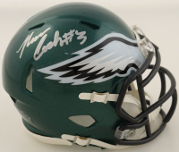 Nolan Smith Jr. Signed Eagles Speed Mini Helmet (JSA) at PristineAuction.com