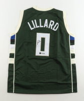 Damian Lillard Signed Jersey (Beckett & Lillard) at PristineAuction.com