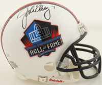 John Elway Signed Hall of Fame Logo Mini Helmet (JSA) at PristineAuction.com
