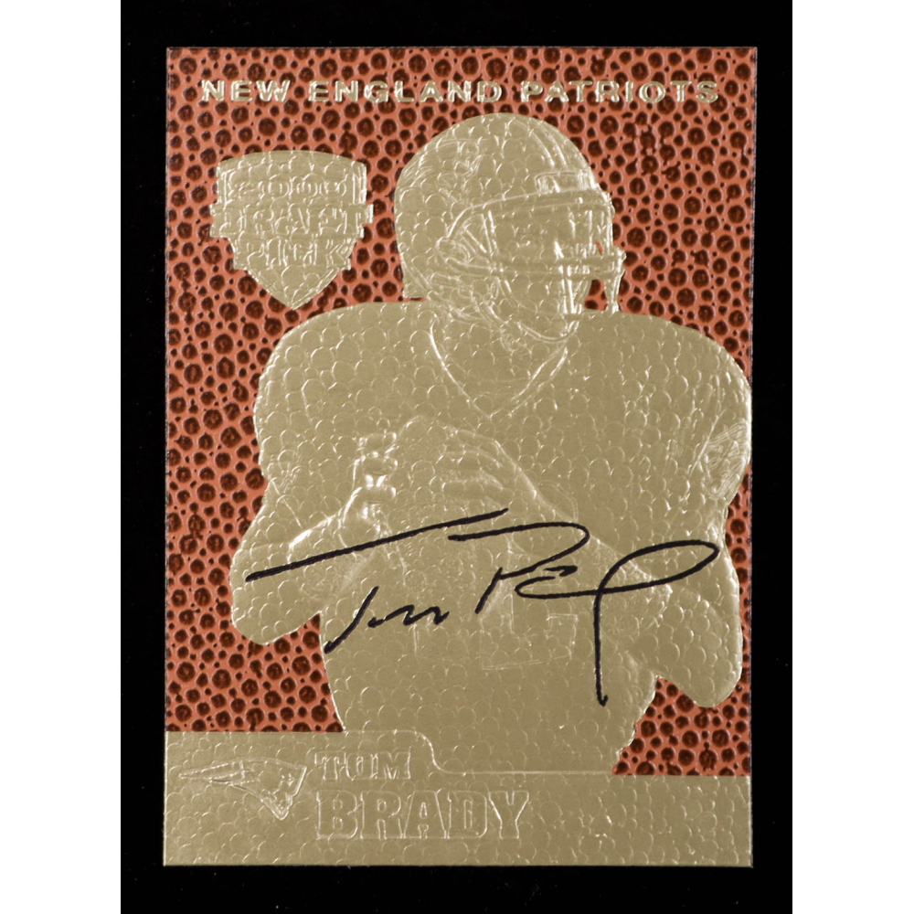 Tom Brady 2006 Merrick Mint Feel the Game 23KT Gold Card at PristineAuction.com