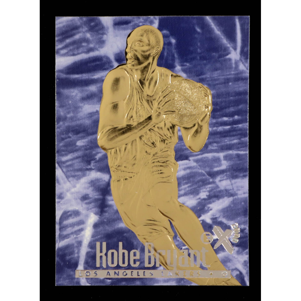 Kobe Bryant 1996-97 Skybox EX-2000 23KT Gold Card Blue Sky #NNO RC at PristineAuction.com
