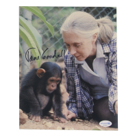 Jane Goodall Signed 8x10 Photo (ACOA) at PristineAuction.com
