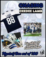 Chasing CeeDee Lamb Mystery Box at PristineAuction.com