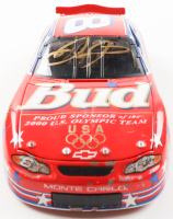 Dale Earnhardt Jr. Signed NASCAR #8 Budweiser Chevrolet Monte Carlo 1/24 Die-Cast Car (PSA) at PristineAuction.com