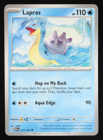 Lapras 2023 Pokemon Scarlet and Violet 151 #131 at PristineAuction.com