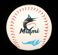 Andrew Salas Signed OML Marlins Logo Baseball (JSA) at PristineAuction.com