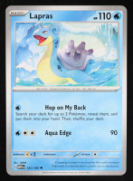 Lapras 2023 Pokemon Scarlet and Violet 151 #131 at PristineAuction.com
