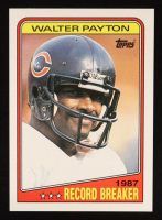 Walter Payton 1988 Topps #5 Record Breaker at PristineAuction.com