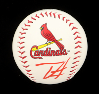 Travis Honeyman Signed OML Cardinals Logo Baseball (JSA) at PristineAuction.com