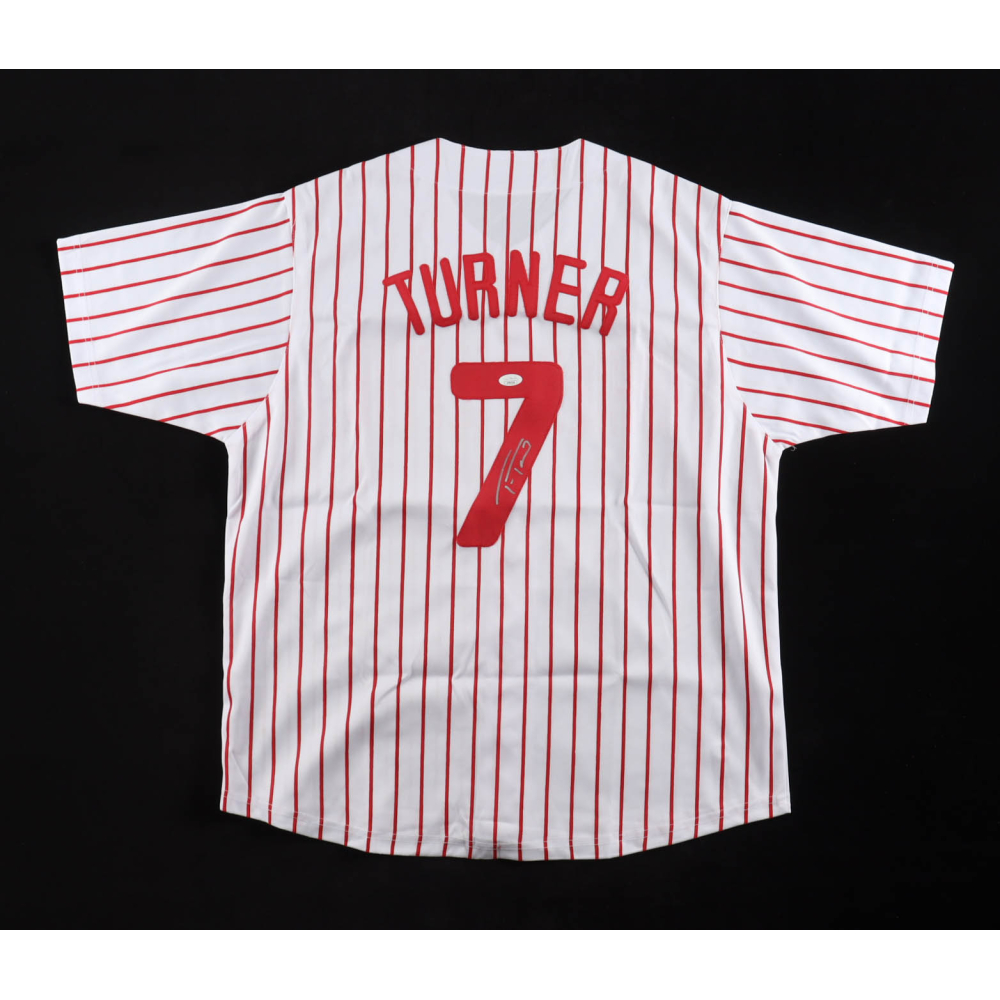 Trea Turner Signed Jersey (JSA) at PristineAuction.com