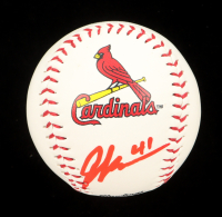 Josh Kross Signed OML Cardinals Logo Baseball (JSA) at PristineAuction.com