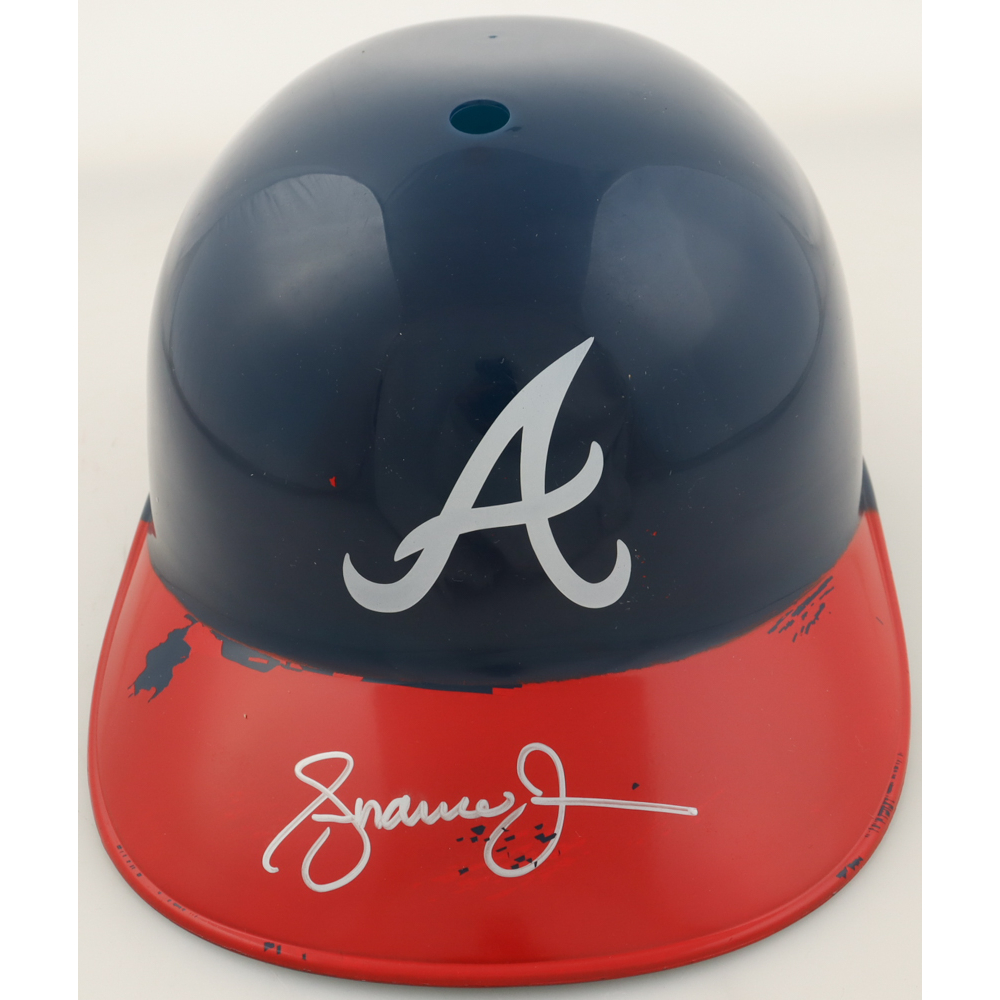 Andruw Jones Signed Braves Full-Size Batting Helmet (Schwartz) at PristineAuction.com