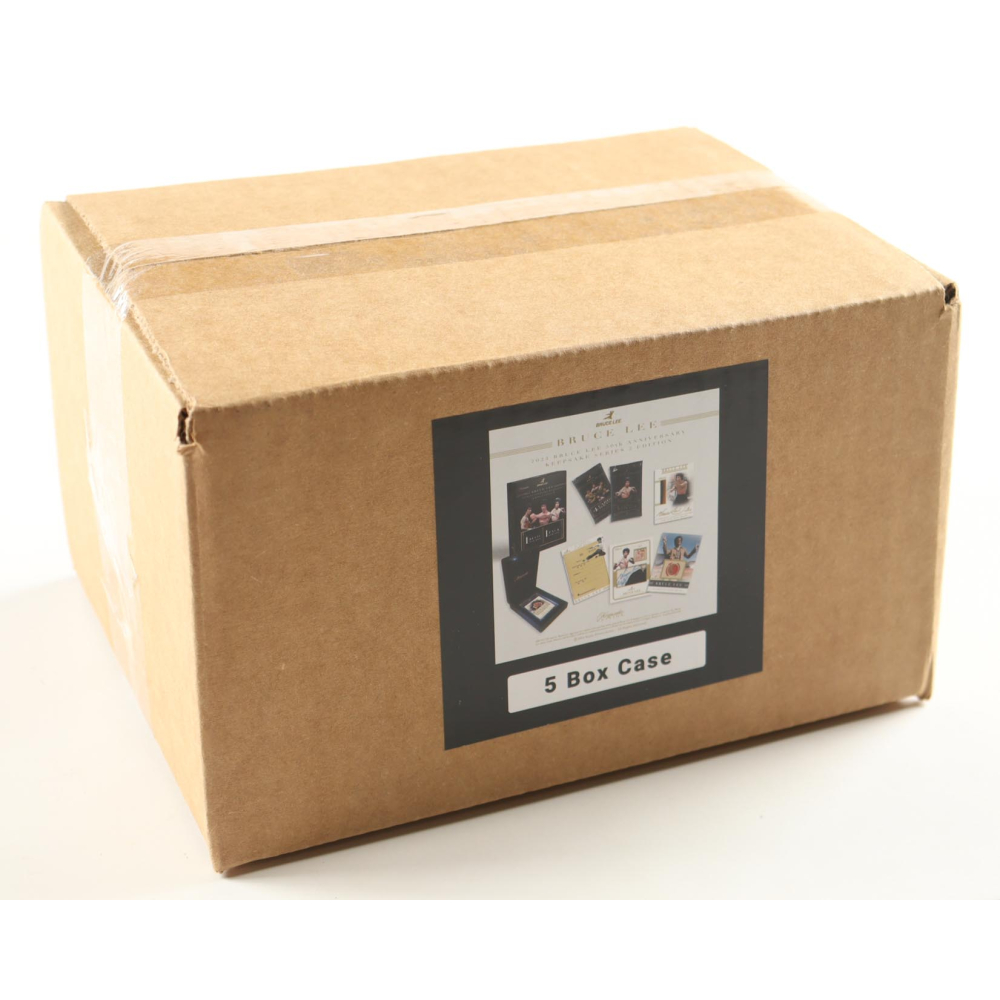 Keepsake Bruce Lee Collection Series 2 Hobby 5-Box Case (Super Break 2025) at PristineAuction.com