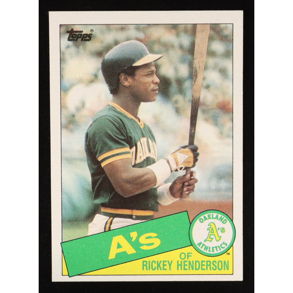 Rickey Henderson 1985 Topps #115 at PristineAuction.com