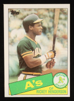 Rickey Henderson 1985 Topps #115 at PristineAuction.com