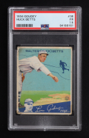 Walter Betts 1934 Goudey #36 RC (PSA 1.5) at PristineAuction.com