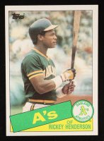 Rickey Henderson 1985 Topps #115 at PristineAuction.com