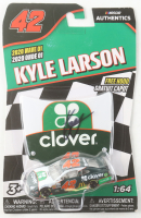 Kyle Larson Signed NASCAR #42 Clover Chevrolet Camaro 1/64 Die-Cast Car (PSA) at PristineAuction.com