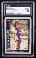 Kobe Bryant 2008-09 Fleer #101 (CGC 10) at PristineAuction.com