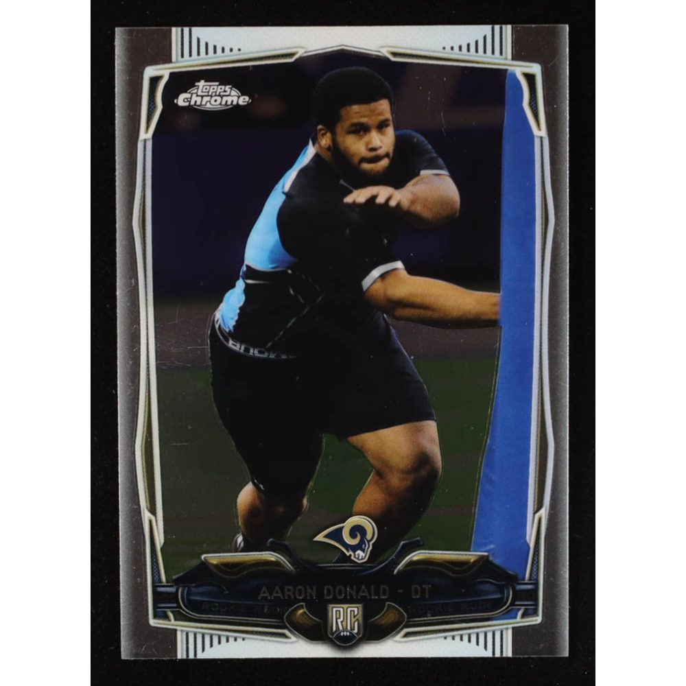 Aaron Donald 2014 Topps Chrome #175 RC at PristineAuction.com